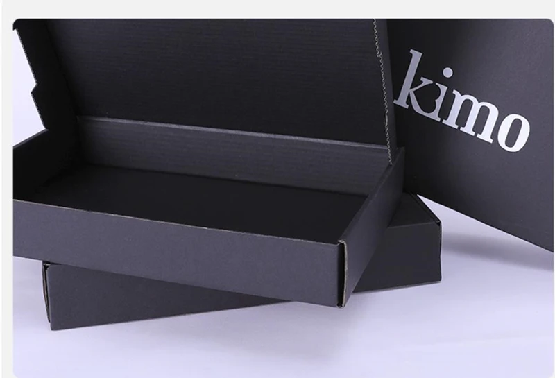 Black Color Packaging Box, Small Gifts Box, Kraft Paper Box for Wig Jewelry, Custom Printed Logo, 5 Pcs, 10Pcs 9 H92368cb66ff6400a8e03561cdb76705cV