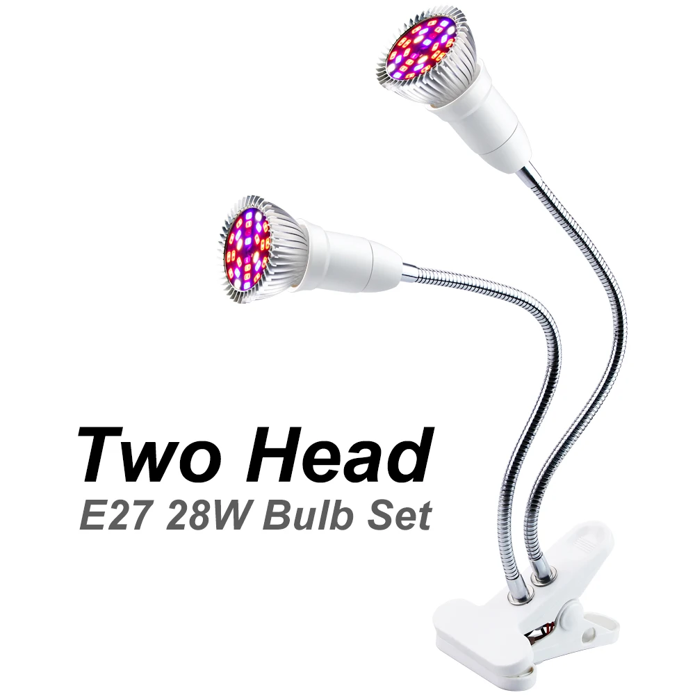2 heads bulb 28leds