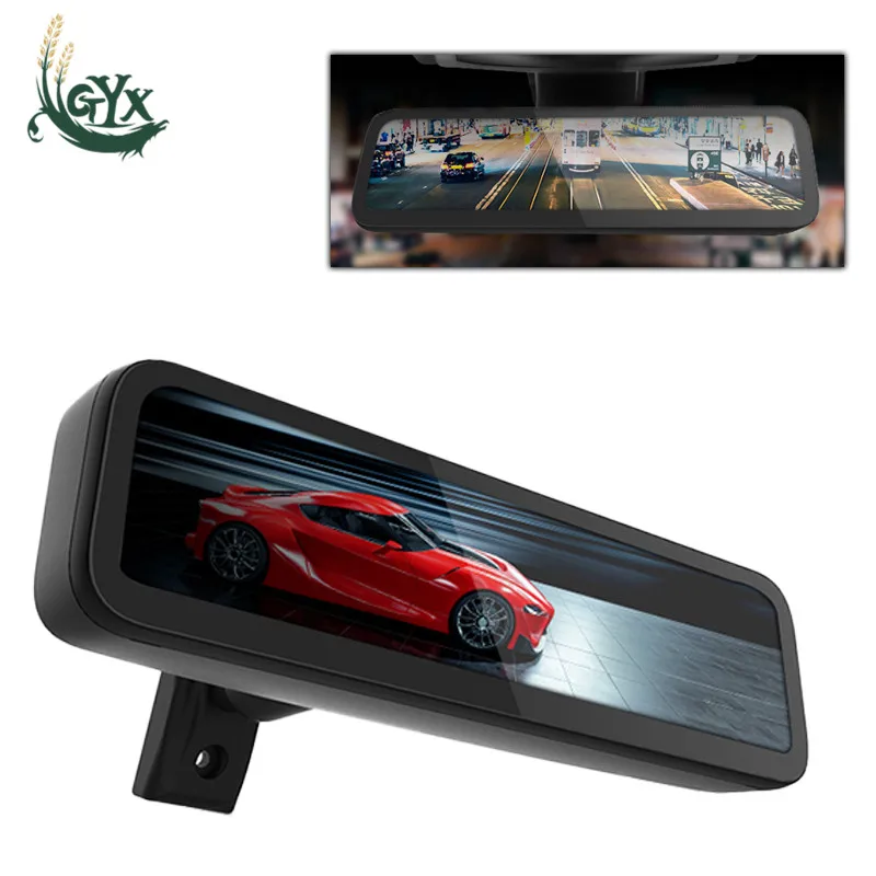 US $709.65 Smart car rearview mirrorcommon to all modelsIPS highdefinition curved screenelectronic antiglaremultifunctional rearview