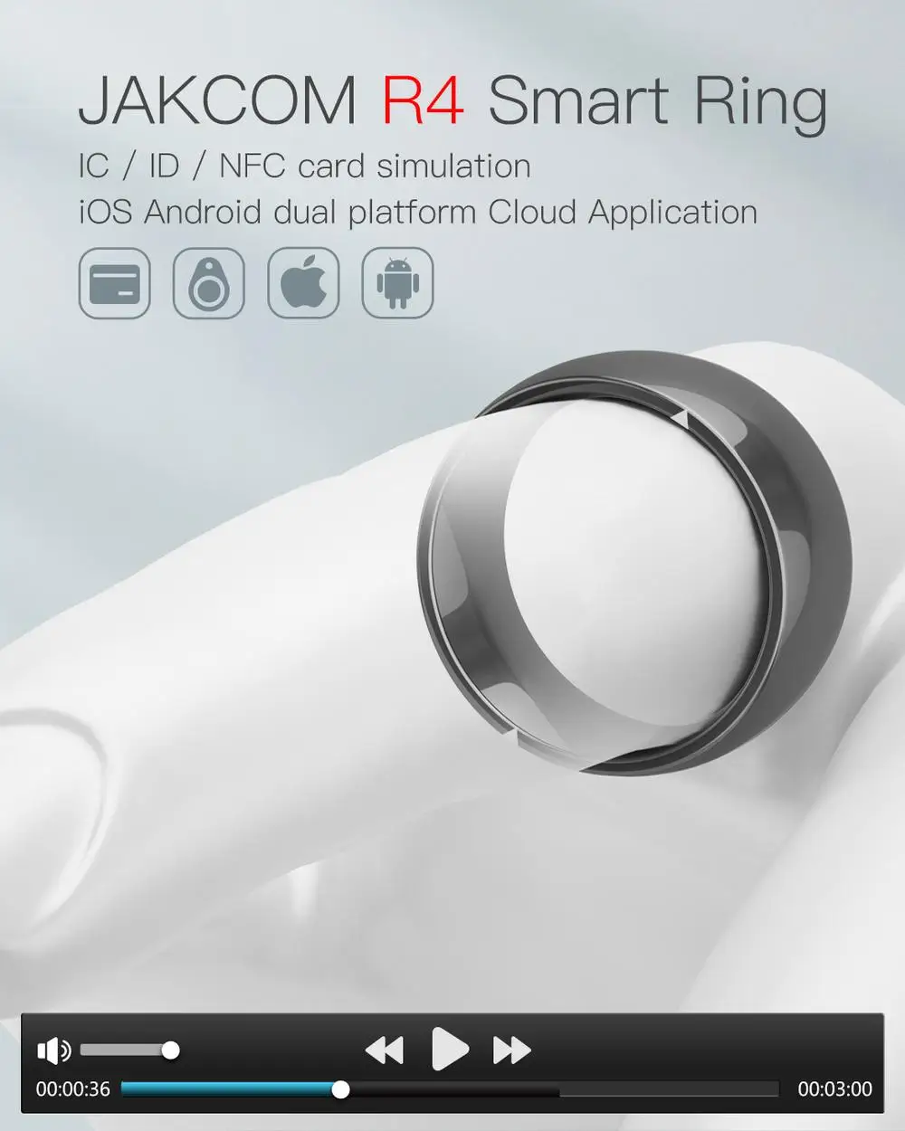 masculino relógios de pulso de quartzo handheld 125 hz nfc sensor