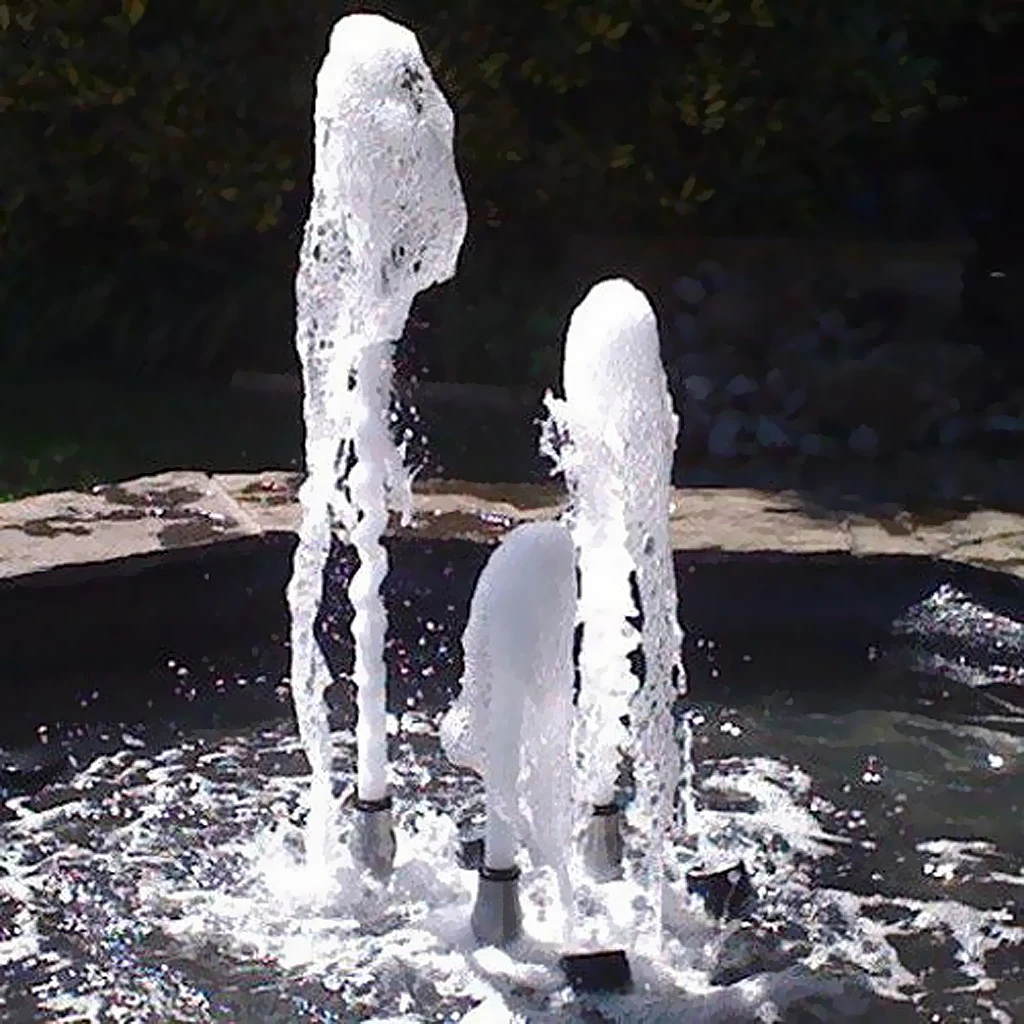 1inch Stainless Steel Pond Fountain Sprinkler Make A Spectacular Effect
