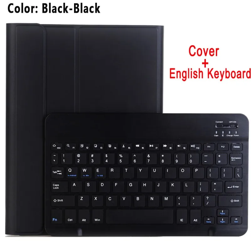Английский, испанский блютус клавиатура сделана в России чехол для Apple iPad Air 3 3rd 10,5 A2152 A2153 A2123 Pro 10,5 A1701 A1709 крышка - Цвет: English Keyboard