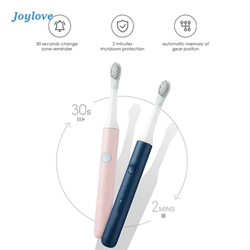 

JOYLOVE Sonic Electric Toothbrush Waterproof Inductive Charging Clean Ultrasonic Smart Toothbrush