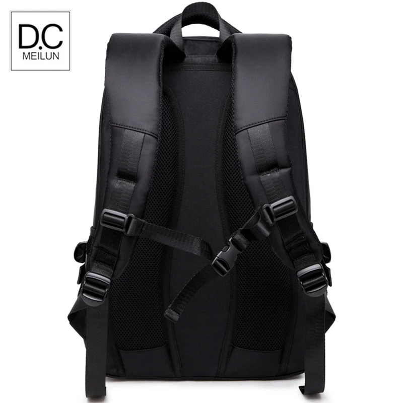 Dc · MeiLun, usb зарядка, рюкзак для мужчин, 15,6 дюймов, сумки для ноутбука, мужские бизнес-сумки, Оксфорд, водонепроницаемый, для путешествий, рюкзак, унисекс, сумка
