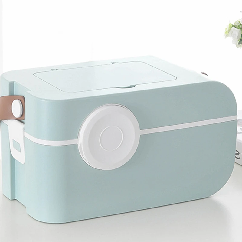  Multi-Layer First Aid Kit Storage Organizer Medicine Box Portable Medical Kits PP Plastic Drawer Dr