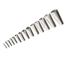 14Pcs Caulk Nozzle Applicator Tool Set Reusable Sealant Finishing Tools Stainless Steel Sealant Finishing Tool Kit for Window