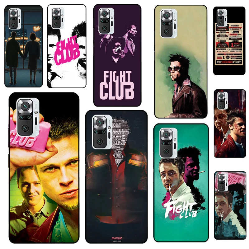 Fight Club Case Per Xiaomi Redmi Note 12 Pro 11 9 8 10 Pro 9S 10S 11S 12S Redmi 12C 9C 10A 10C Cover