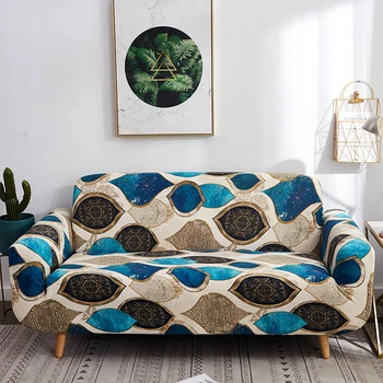 

Modern Elastic Stretch Couch Armchair Slipcover Protector Armrest 1 2 3 4 Seater Place L shape Corner Sectional Sofa Cover