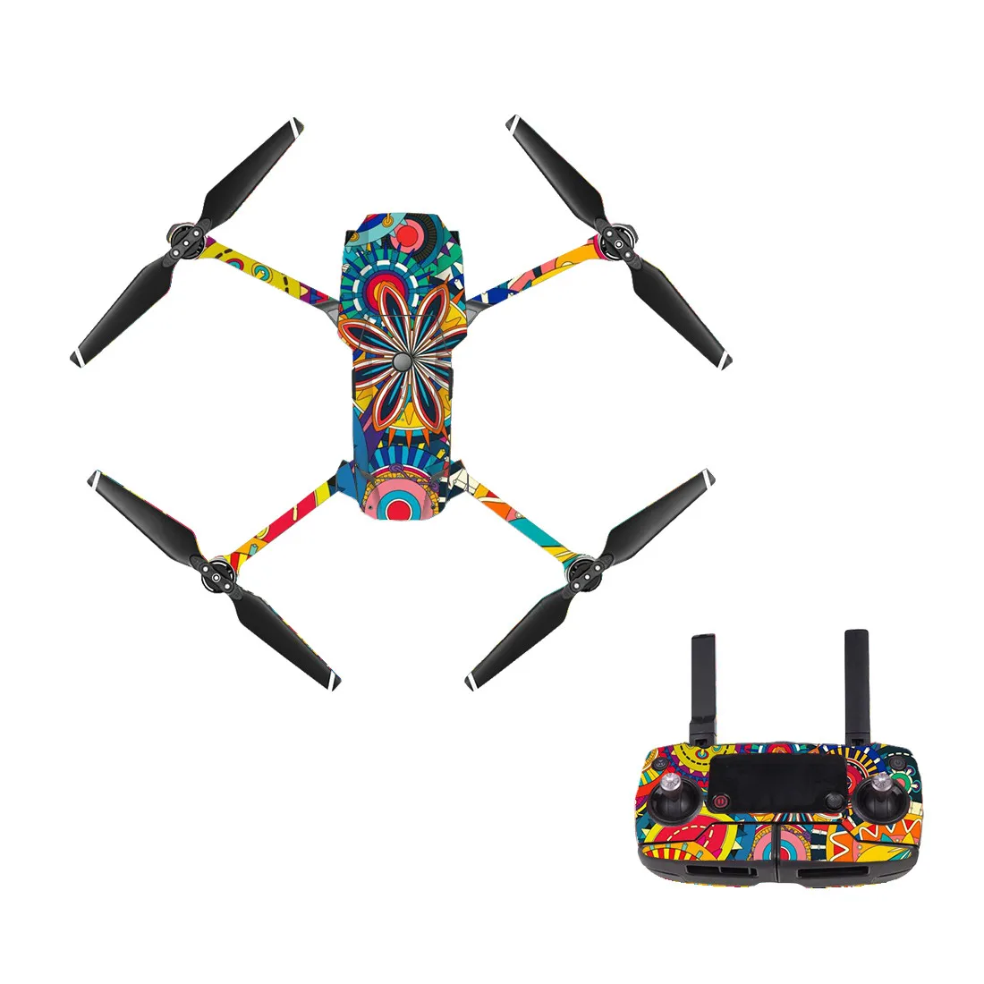 Водонепроницаемый ПВХ наклейка защитный чехол для DJI Mavic Pro Drone Body Arm пульт дистанционного управления запасная часть стикер s