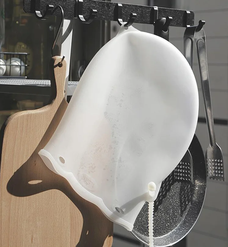 New Silicone Kneading Dough Bag Preservation Flour-mixing Bag Soft Silicone Knead Dough Blender Set Kitchen Gadget Accessories