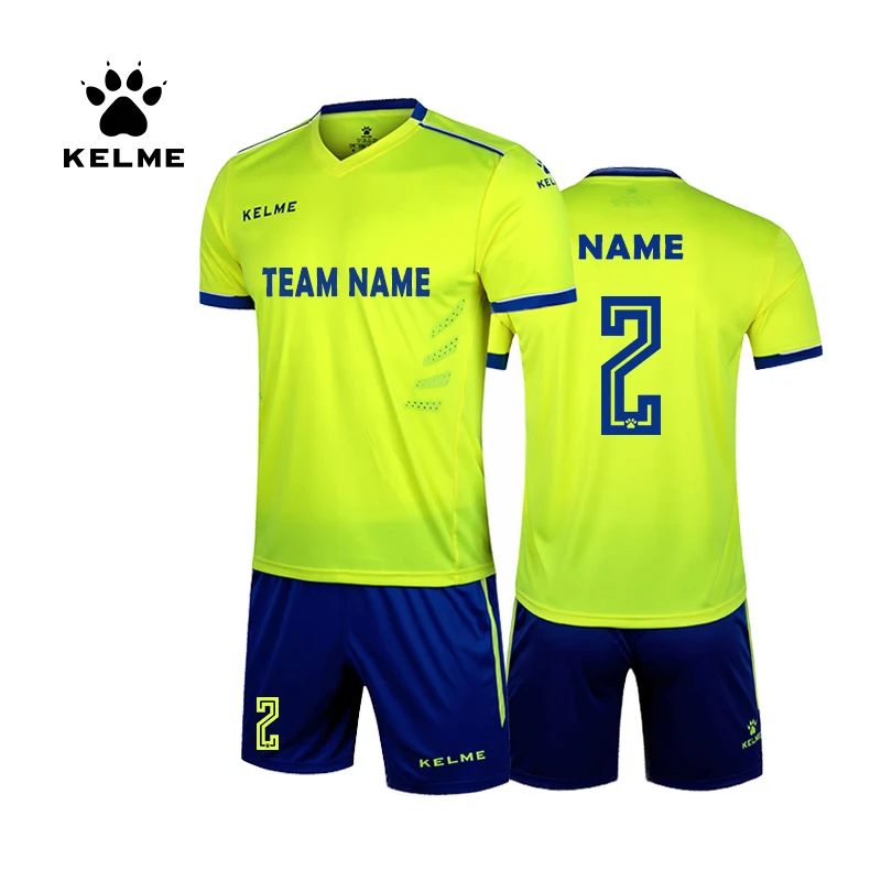 Мужская футбольная Джерси KELME униформа для тренировок оригинальная команда