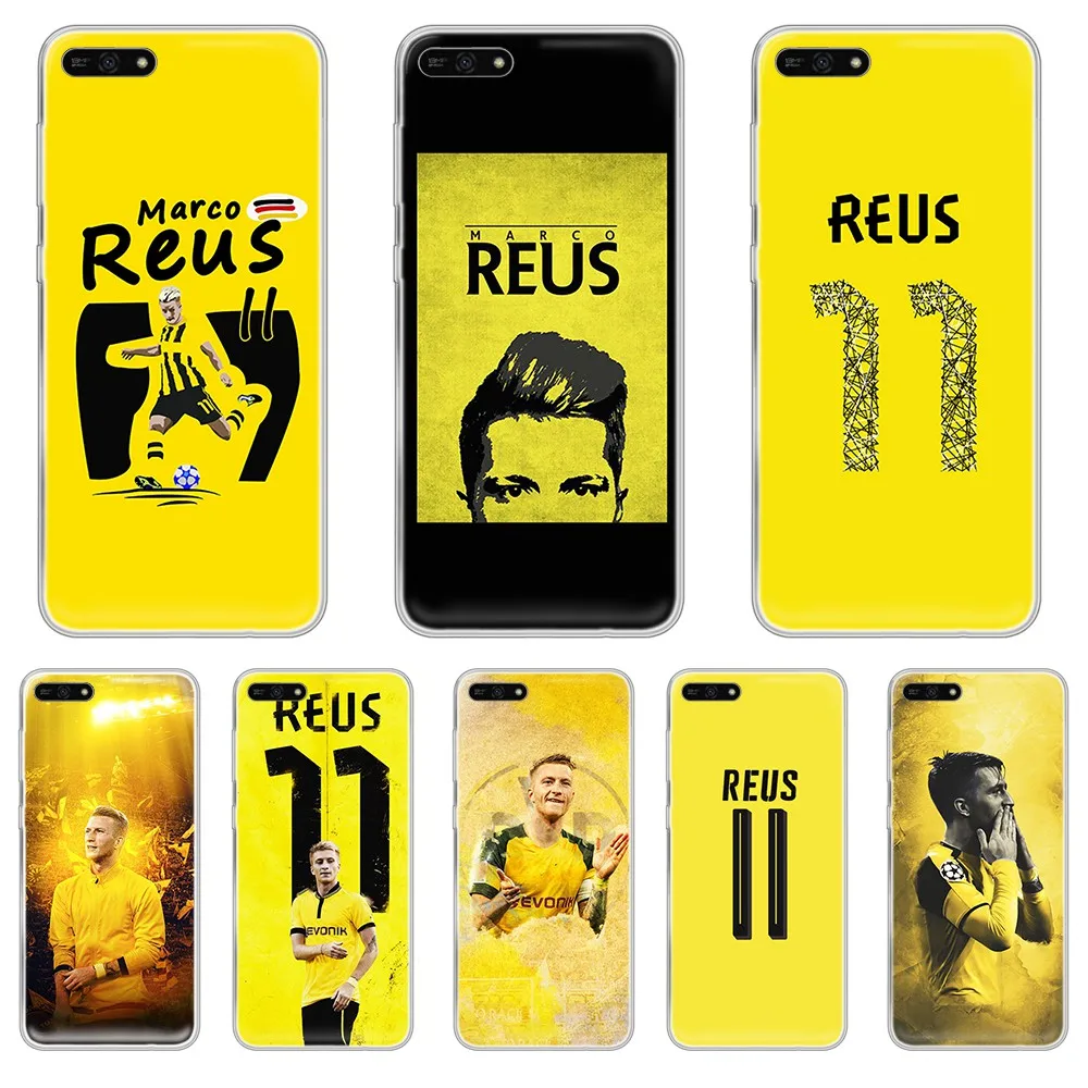 

Marco Reus German team football pretty Etui Transparent Phone Case For HUAWEI honor mate 7A 8S 8X 9 9X 10 20 30 pro pro lite