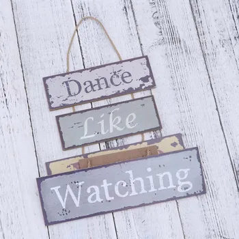 

Dance Like No One Is Watching Hanging Plaque 5-plate Hanging Plaque Sign