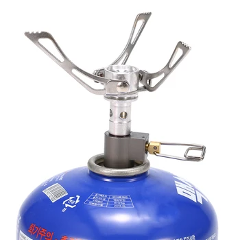 

Lixada Gas Burner Outdoor Stove Super Lightweight Mini Pocket Outdoor Cooking Burner Folding Camping Gas Stove 3000W