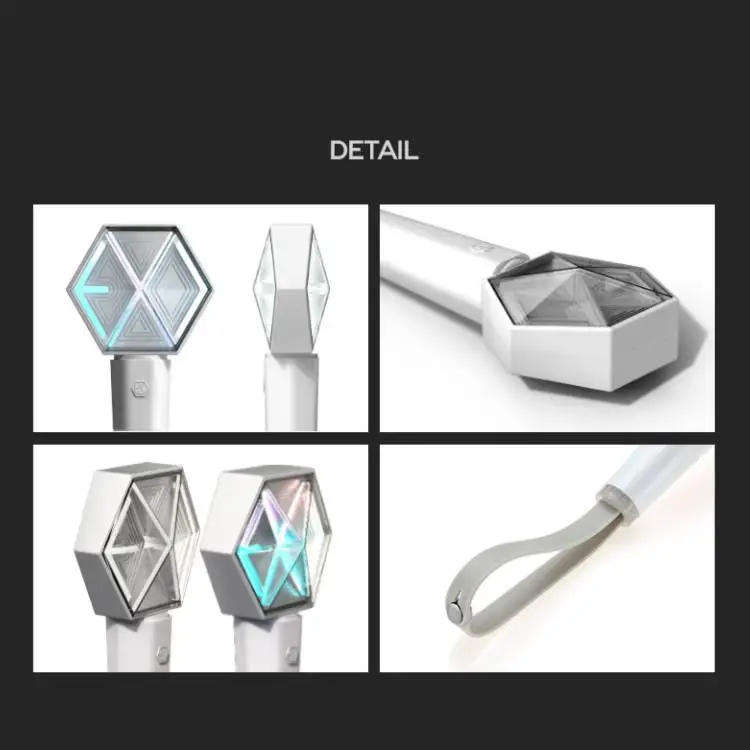 Белый официальный веерный светильник KPOP EXO Ver.3 Bluetooth концертный фонарь хип хоп