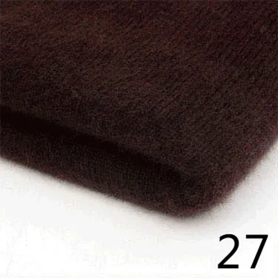 Meetee 500g(1roll=50g) Natural Cashmere Yarn Hand Knitting Line DIY Manual Hat Scarf Velvet Wool Thick Knit Yarn Craft Material - Цвет: 27