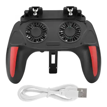 

pubg mobile gamepad Dual Cooling Fans Mobile Phone Game Controller Gamepad w/ 2500mAh/5000mAh Battery
