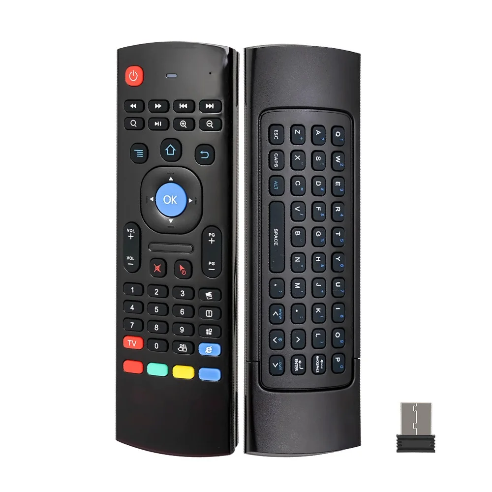 MX3 Air Mouse T3 Беспроводная клавиатура с подсветкой пульт дистанционного управления 2