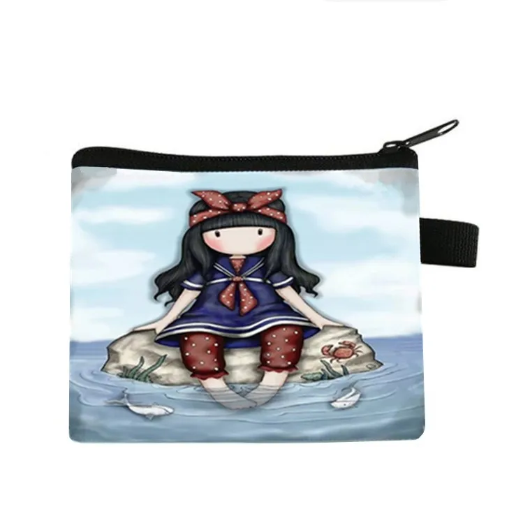 Game Wallet Student Boys And Girls Short Wallet Card Bag Pocket Change Purse Cute Coin Purse Clear Purse Small Pouch coin Bolsa