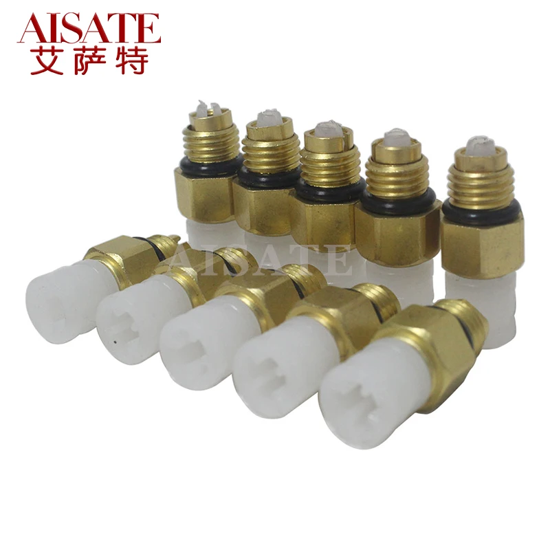 

10pcs Air Valve M8 For Mercedes W251 W164 W212 W211 W220 W221 M10 for Q7 Jeep Air Connector Brass Fittings Shock Absorber Repair