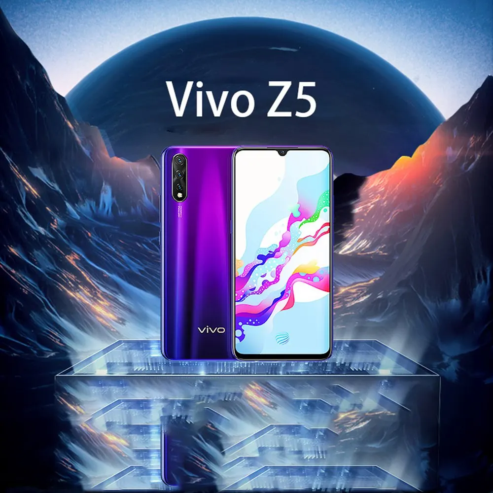 vivo Z5 Amoled экран мобильного телефона Snapdragon712 48MP+ 32MP камера 4500mAh батарея celulares 22,5 W зарядка смартфона