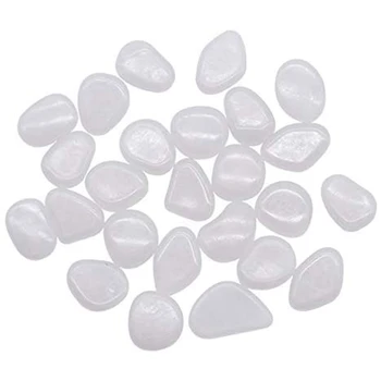 

500Pcs Luminous Pebbles, Backyard Decoration, Yard Decorations, Outdoor Decoration, Luminous Stone Garden Rocks