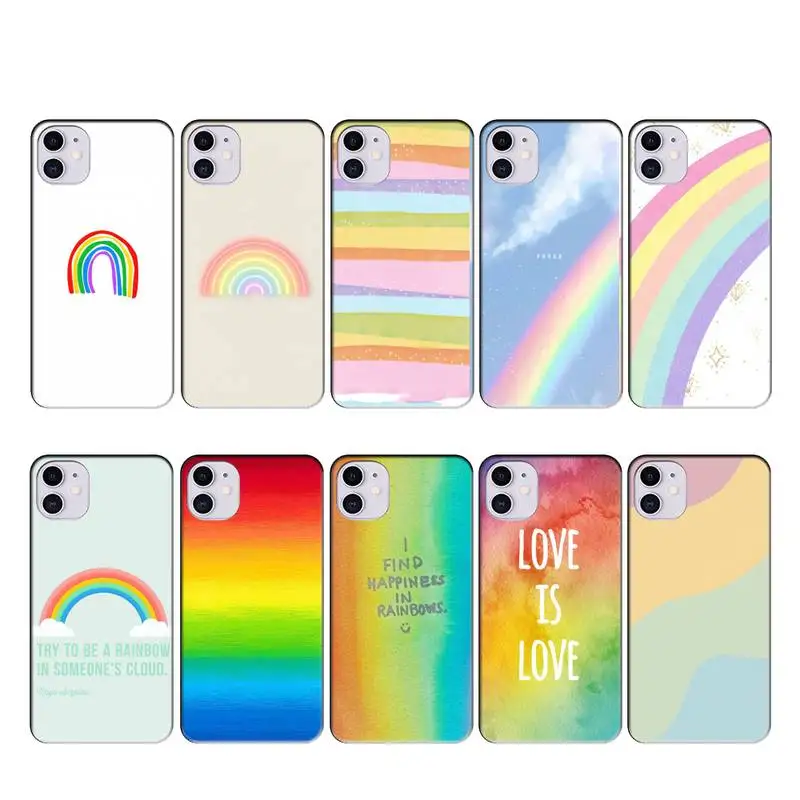 Чехол для телефона Rainbow bridge чехлы iphone 11 PRO MAX X XS XR 5S 6S 7 8 PLUS SE 2020 красивые Чехлы