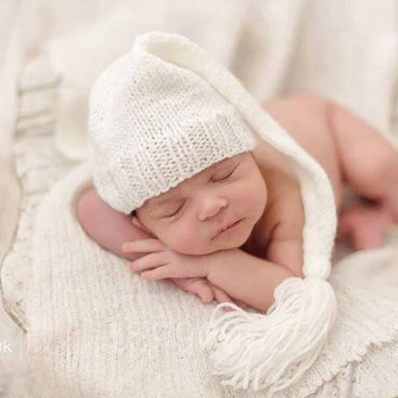 Колпак эльфа Ньюборн. Newborn hat. Хат бейби