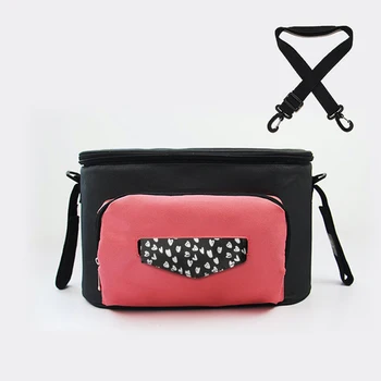 

New Arrival Thermal Insulation Bags for Baby Strollers Waterproof Baby Diaper Changing Bags Stroller Diaper Bags