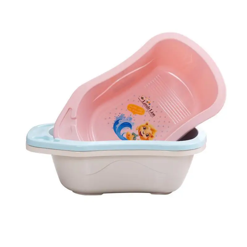 

Baby Bathtub Baby Bathtub-Sit Lie Universal Children Bath Bucket Newborn CHILDREN'S Supplies Bath Basin Tub