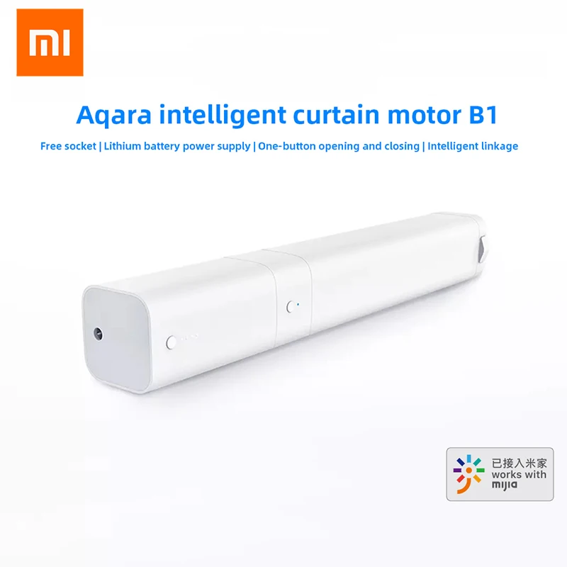 Xiaomi Aqara B1 беспроводной умный моторизованный электродвигатель для занавесок 12