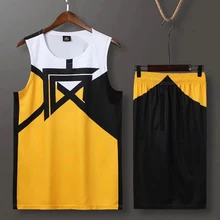 Новинка, мужской детский баскетбольный комплект, комплекты униформы, спортивная одежда, женский баскетбольный трикотажный комплект с логотипом и номером на заказ