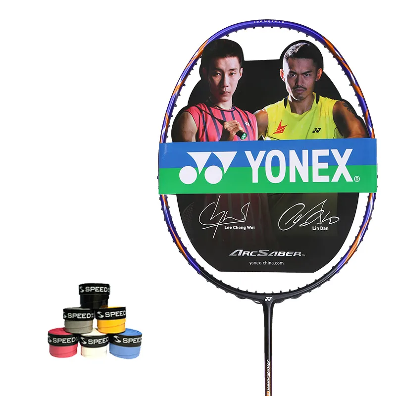 Оригинальная ракетка для бадминтона Yonex Pro Arcsaber 8pw YY ракетка для бадминтона высокоэластичная углеродная ракетка с сумкой