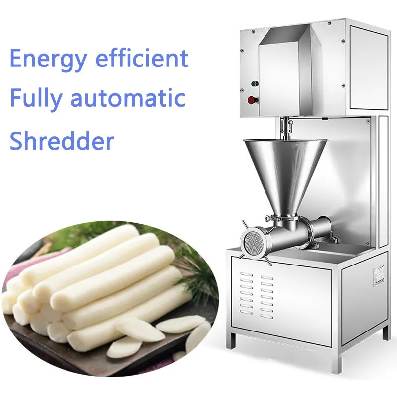 

380V Commercial Pure Glutinous Rice Mincer 4000W Glutinous Rice Bait Block Automatic Crush 250kg/h Desktop Kitchen Appliance