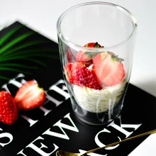 Креативная ручная работа двойная стеклянная кофейная чайная чашка термостойкая защищающий от ожогов Бытовая Посуда для напитков пивное молоко десертная чашка для воды