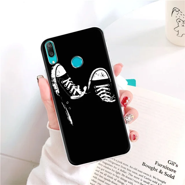 Case For Huawei Y7 Pro Case For HuaweiY7 Pro 2019 Y7 Prime 2018 Y7A Y7p Y 7 Soft TPU Phone Coque Fashion Phone Back Cover Funda J096