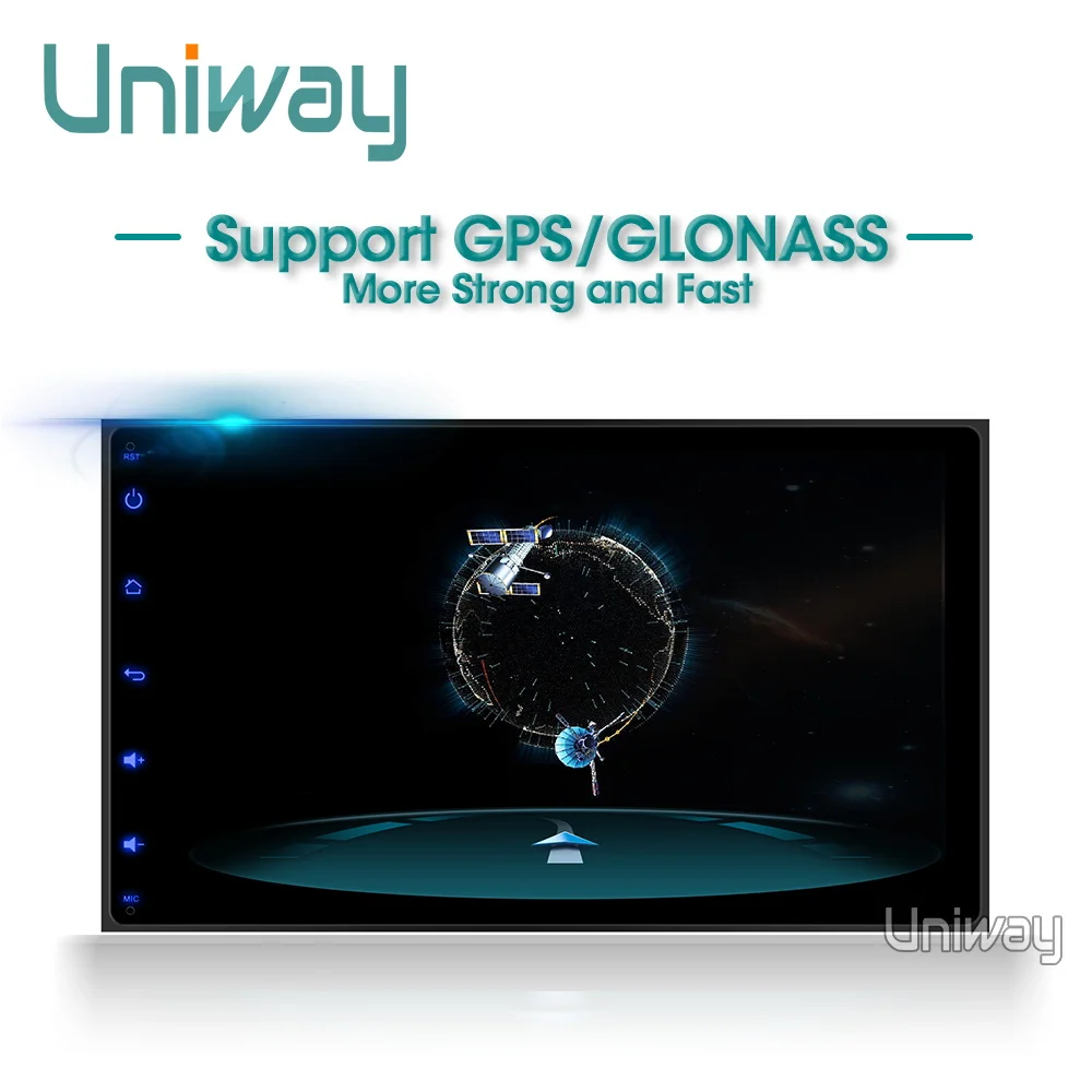 Flash Deal uniway  A17KLL9071  android 9.0 car dvd navigation for toyota corolla/auris  2016 2017 car radio stereo head unit navigation 3