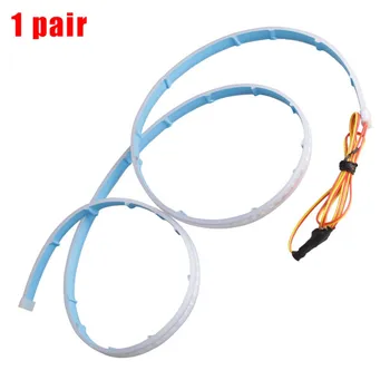 

2pcs Car Door Warning Light 2pc LED Car Anti-collision Lights Atmosphere Lamp