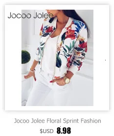 Jocoo Jolee, женские белые блейзеры и куртки, женская тонкая блуза с длинным рукавом, блейзеры, Повседневная Базовая куртка, осенние пальто