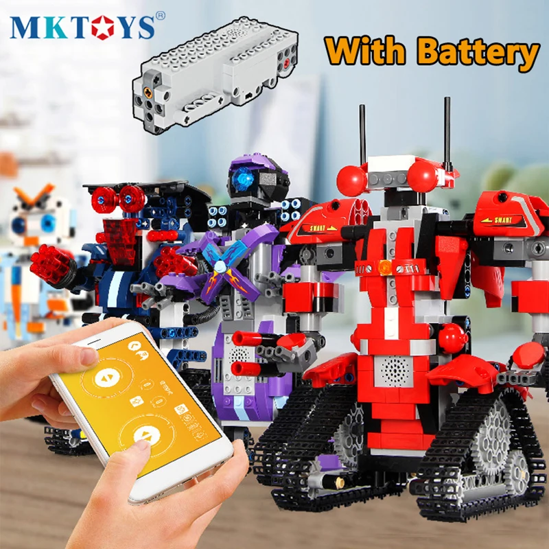 City Creative RC Robot Электрический строительный блок технический пульт дистанционного