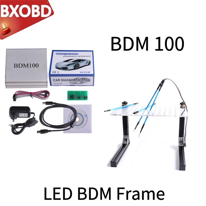 V1255 BDM100 ECU Программатор OBDII/EOBD диагностический интерфейс BDM 100 программатор Рамка