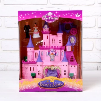 

Magic doll lock with accessories, light and sound effects