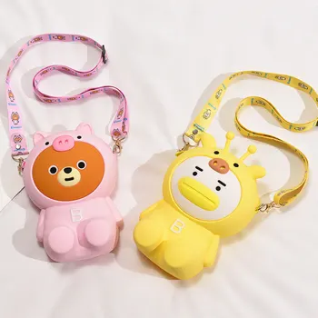 

2020 Fashion Women's Bags New Female High Quality Silicone Cartoon Designer Handbag Ladies Chain Shoulder Crossbody Bag Travel