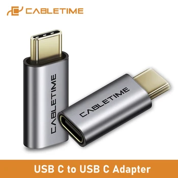 

CABLETIME NEW USB OTG Type-C Adapter to 3.0 USB C OTG Thunderbolt 3 USB Type C Adapter Cable for Macbook Pro Samsung S9 C013