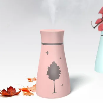 

table lamp USB Electric Aroma air diffuser wood Ultrasonic air humidifier Essential oil Aromatherapy cool mist maker for home