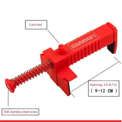 Fixateur d'outils de briques pour Construction, 1 paire, pour tiroir métallique, niveleur de briques 