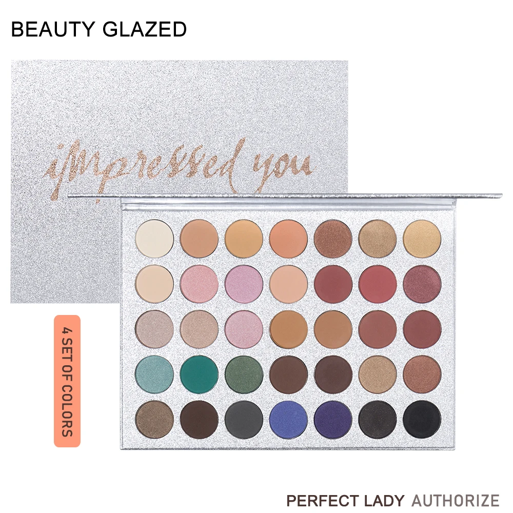 Beauty Glazed новые брендовые нюдовые тени для век палитра макияжа натуральная 35