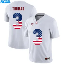 Новое поступление высокое качество Майки Майкл Томас#3 колледж футболка ограниченной серии Майки S-XXXL