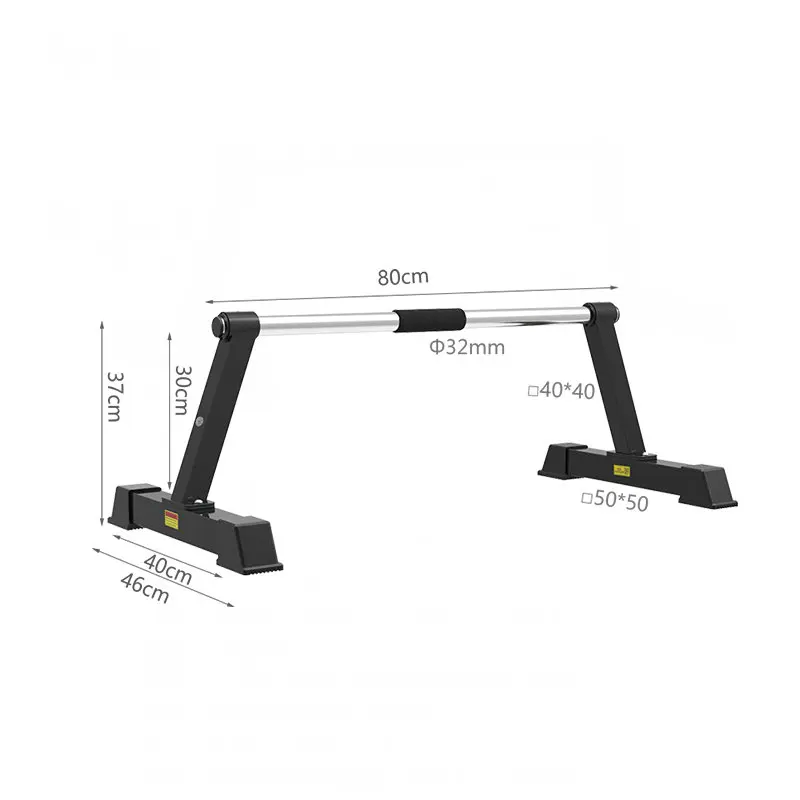 Home Dip Station I-Shaped Push-Up Parallel Bars, Multi-Functional Handstand Fitness Exercise Support