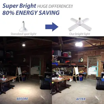 

Household E27 Screw High-Power Leaf Bulbs Leaf Bulbs Household Durable And Bulbs Are Small Lighting High-Power Safe, Durabl N6O0